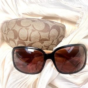 Coach Phoebe Tortoise Sunglasses